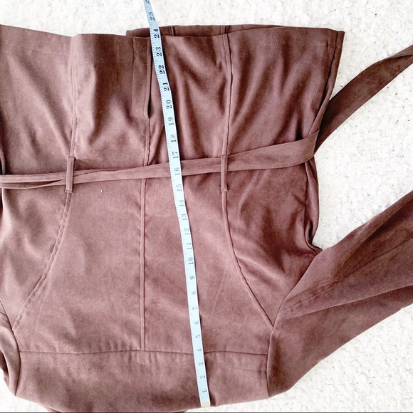 Laura Scott Brown Suede Blazer NWOT - Picture 4 of 6